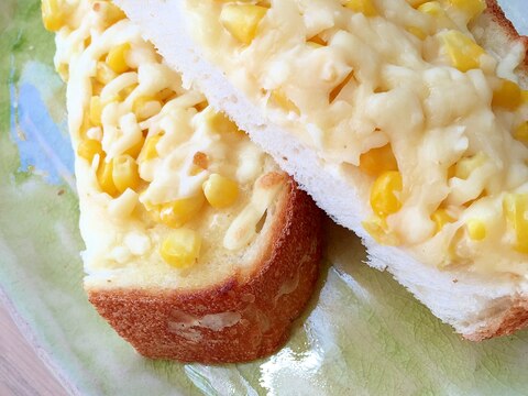 子どもが大喜び♪マヨコーントースト